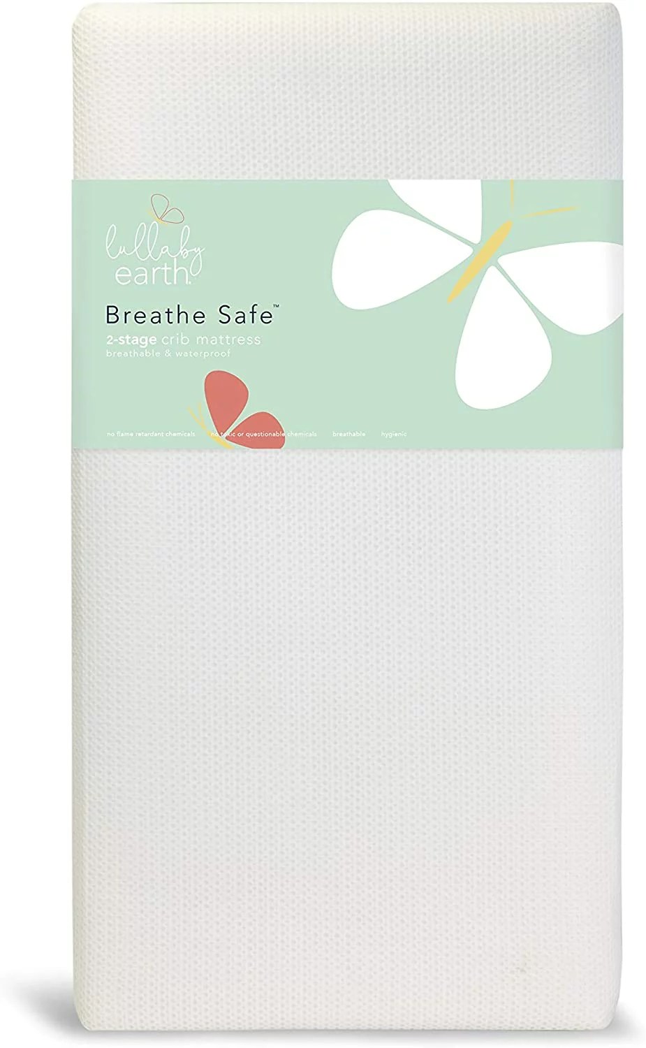 Lullaby Earth Breathe Safe 2-Stage Breathable Crib Mattress
