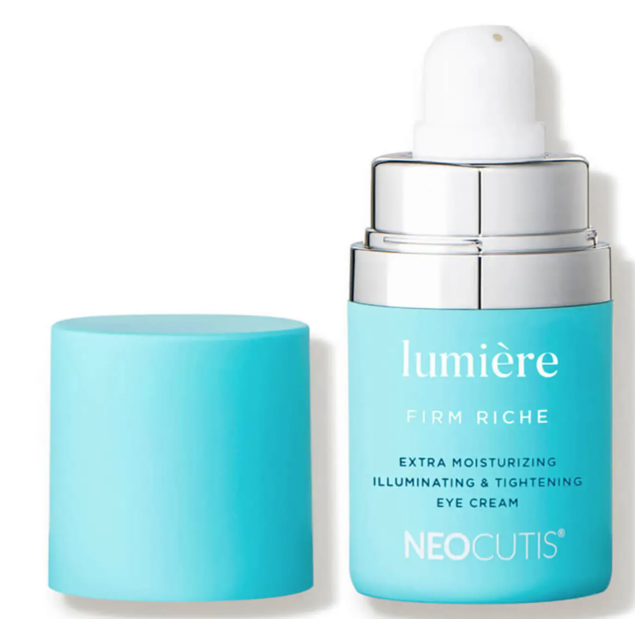 Neocutis Lumière Firm Riche Extra Moisturizing Illuminating Tightening Eye Cream, la meilleure crème pour les yeux de votre âge