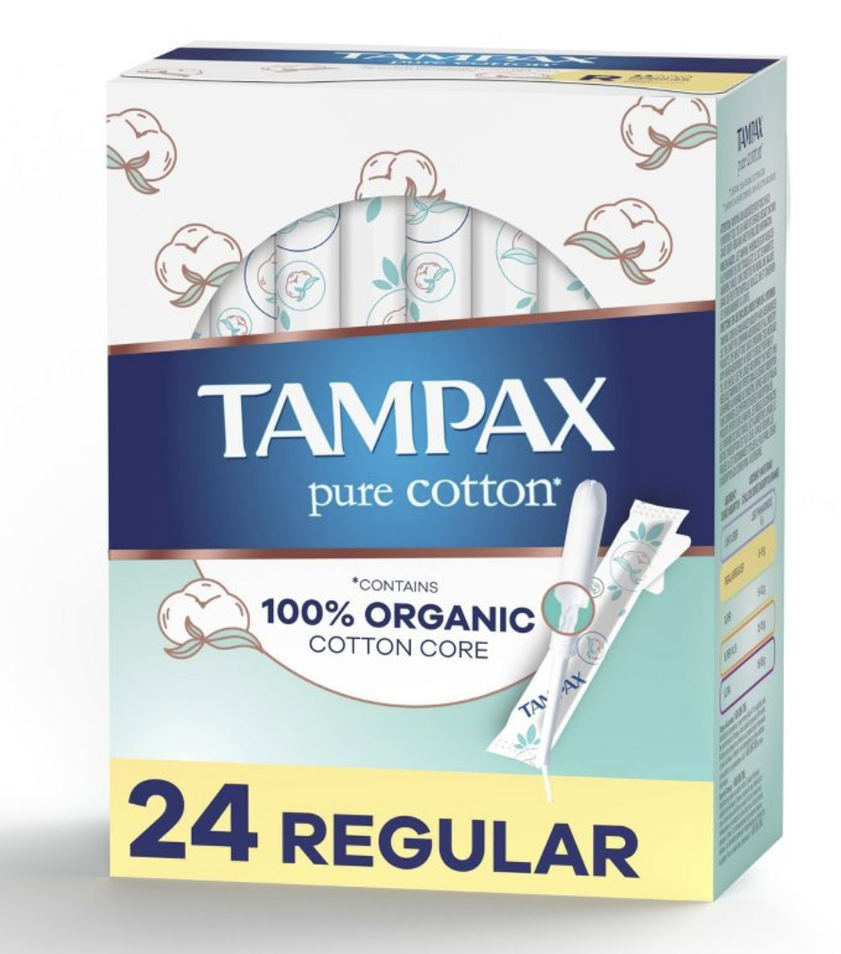 Tampax, Pure 100 Organic Tampons