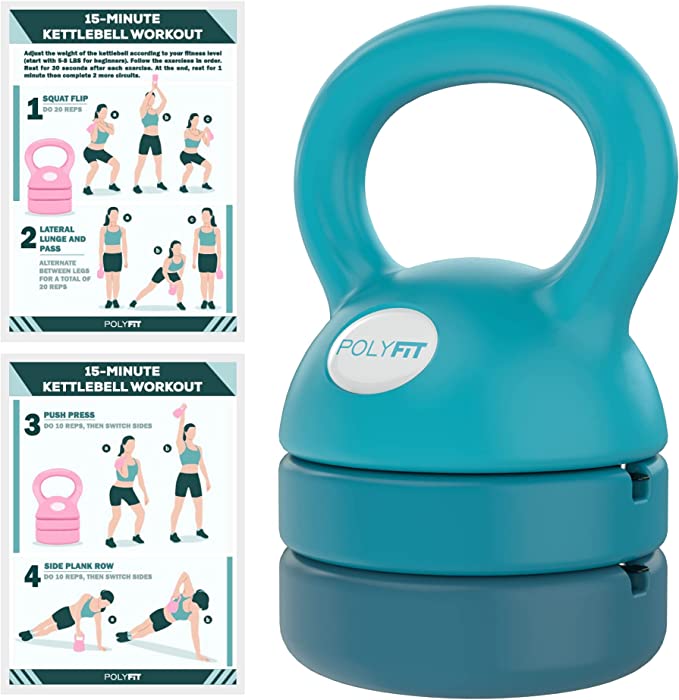 A kettlebell with attachments.