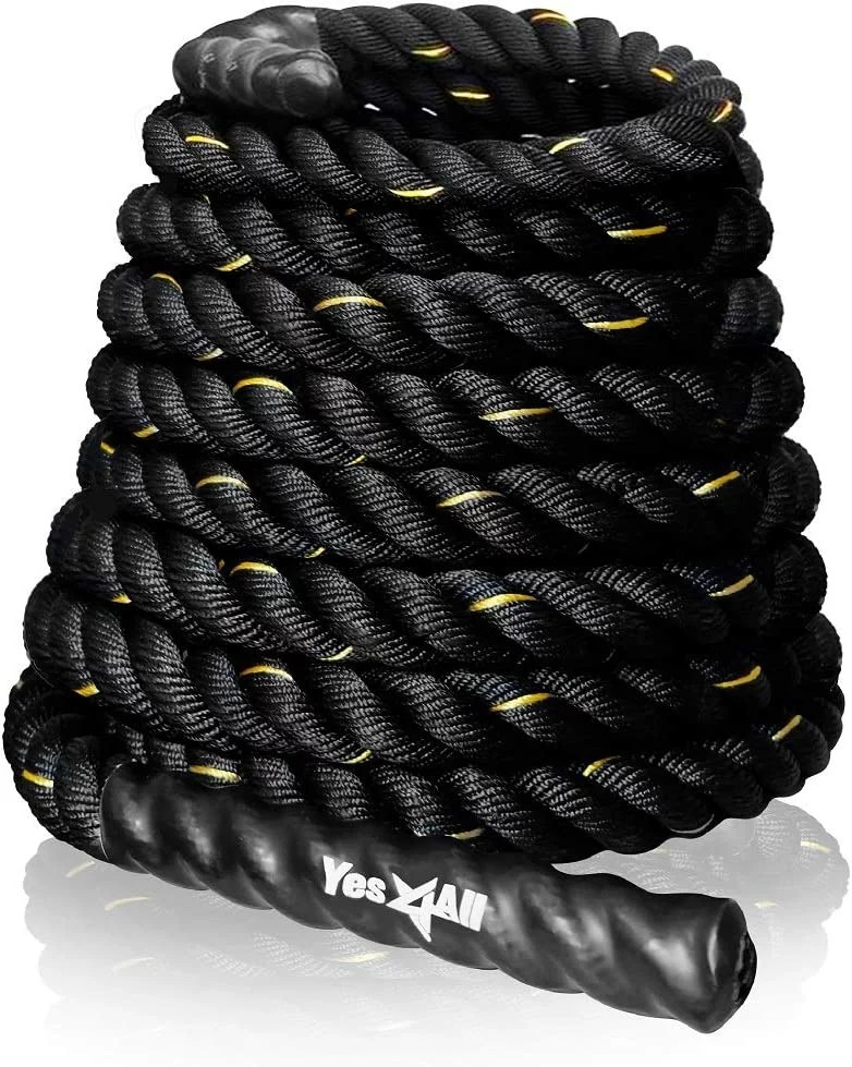 yes 4 all fitness rope on a white background