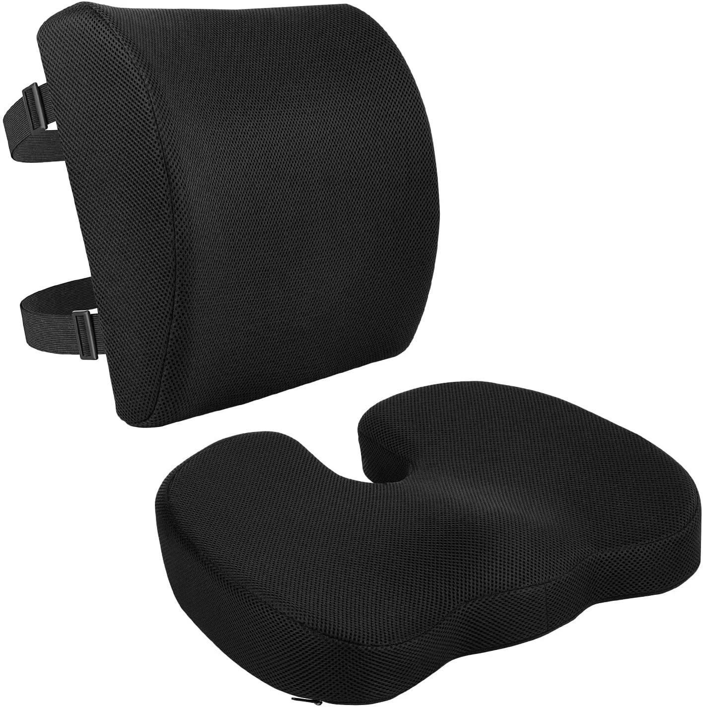 Amazon Basics Seat Cushion & Lumbar Support