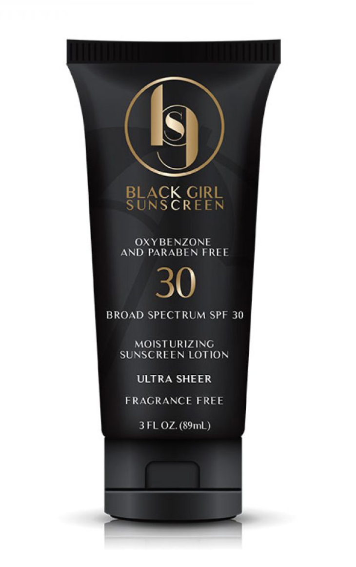 Black Girl Sunscreen SPF 30, my favorite black-owned beauty brands