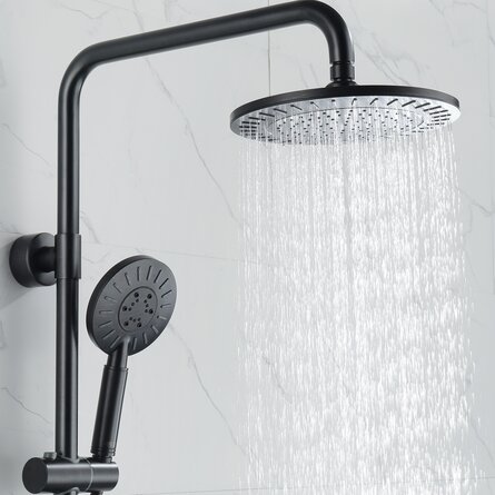 Bright Showers Multi Function Dual Shower Head