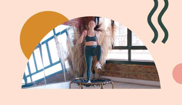Bounce Your Way To a Better Mood With This 15-minute Trampoline Workout