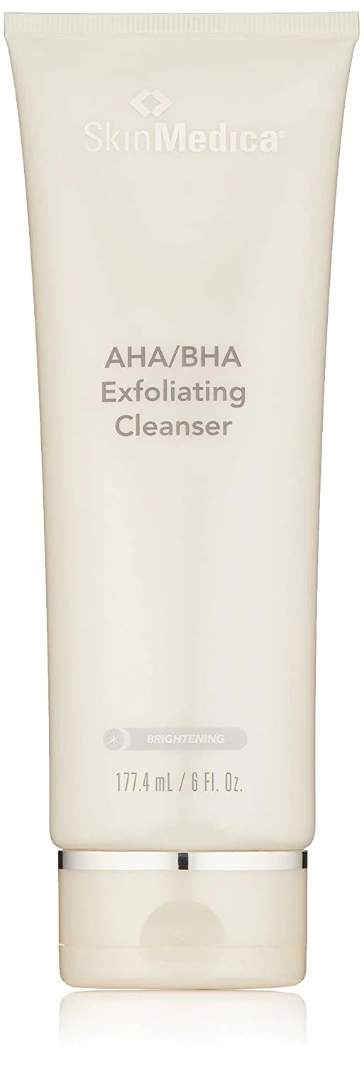 SkinMedica AHA/BHA Exfoliating Cleanser, winter acne treatment