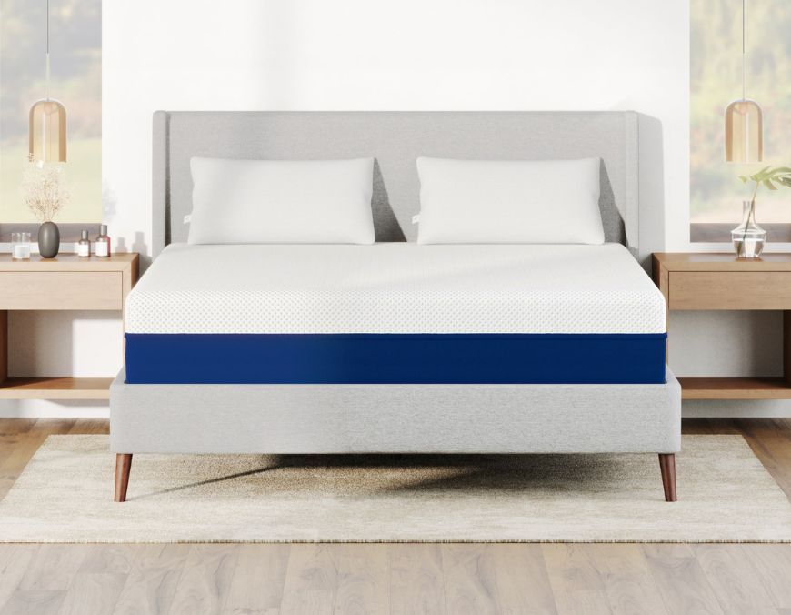amerisleep mattress on a bed frame from the presidents' day sale