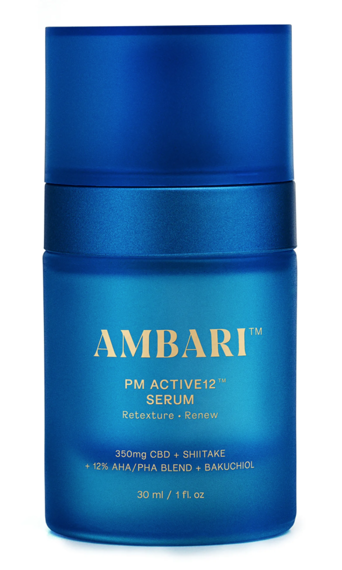 Ambari Beauty PM Active12 Serum, potente ácido glicólico
