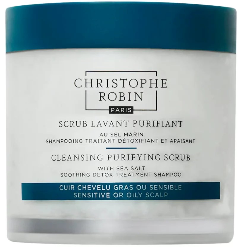 Christophe Robin Purifying Scalp Scrub with Sea Salt, best shampoos for sensitive skin