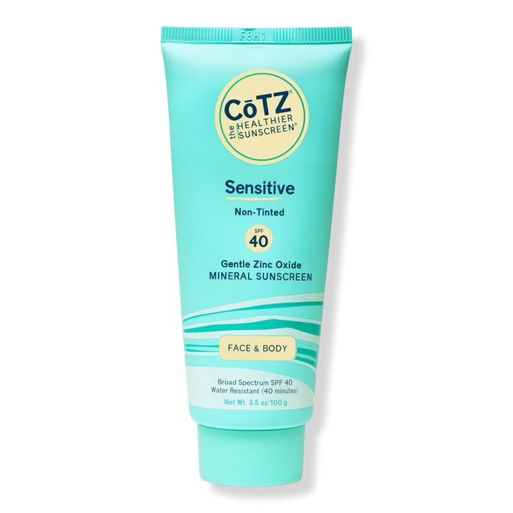 CoTz Sensitive SPF 40 Broad Spectrum UVA-UVB, best sunscreens for sensitive skin