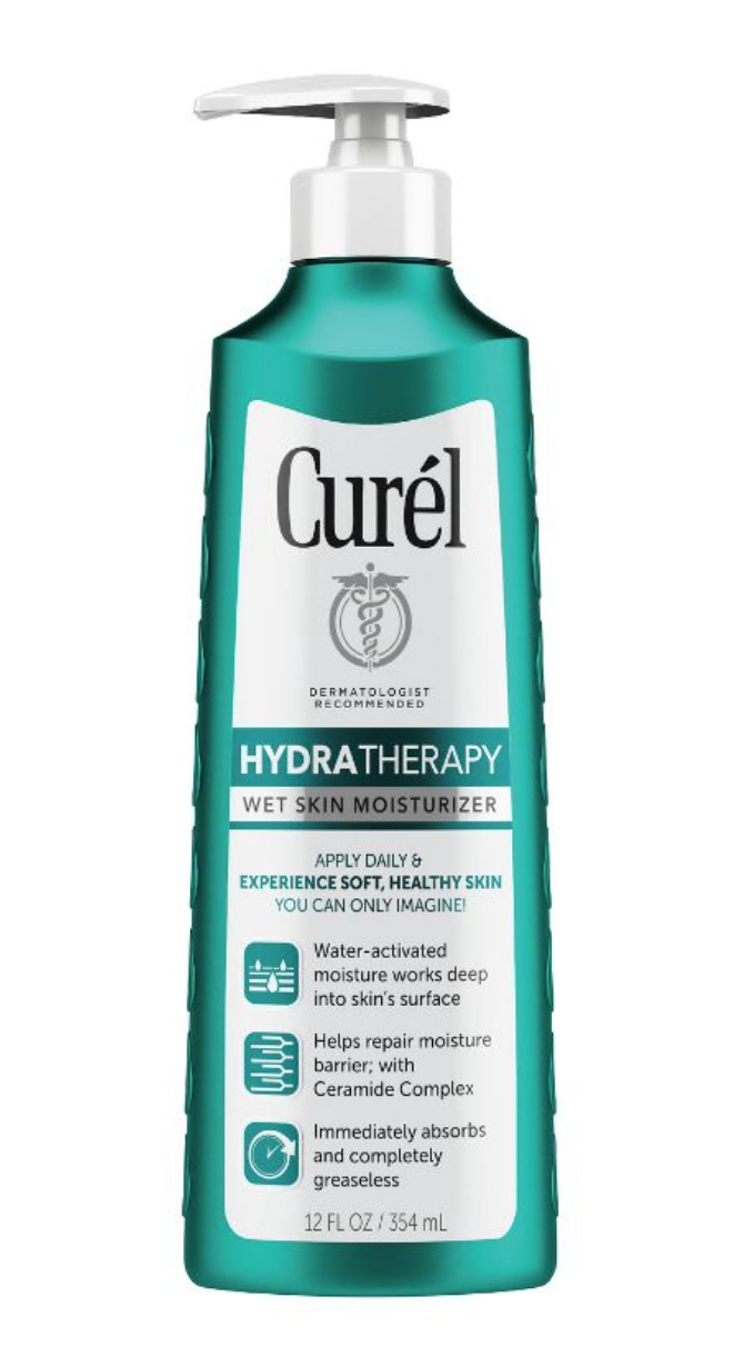 Curel Hydra Therapy Wet Skin Moisturizer, cuidado de la piel para la psoriasis