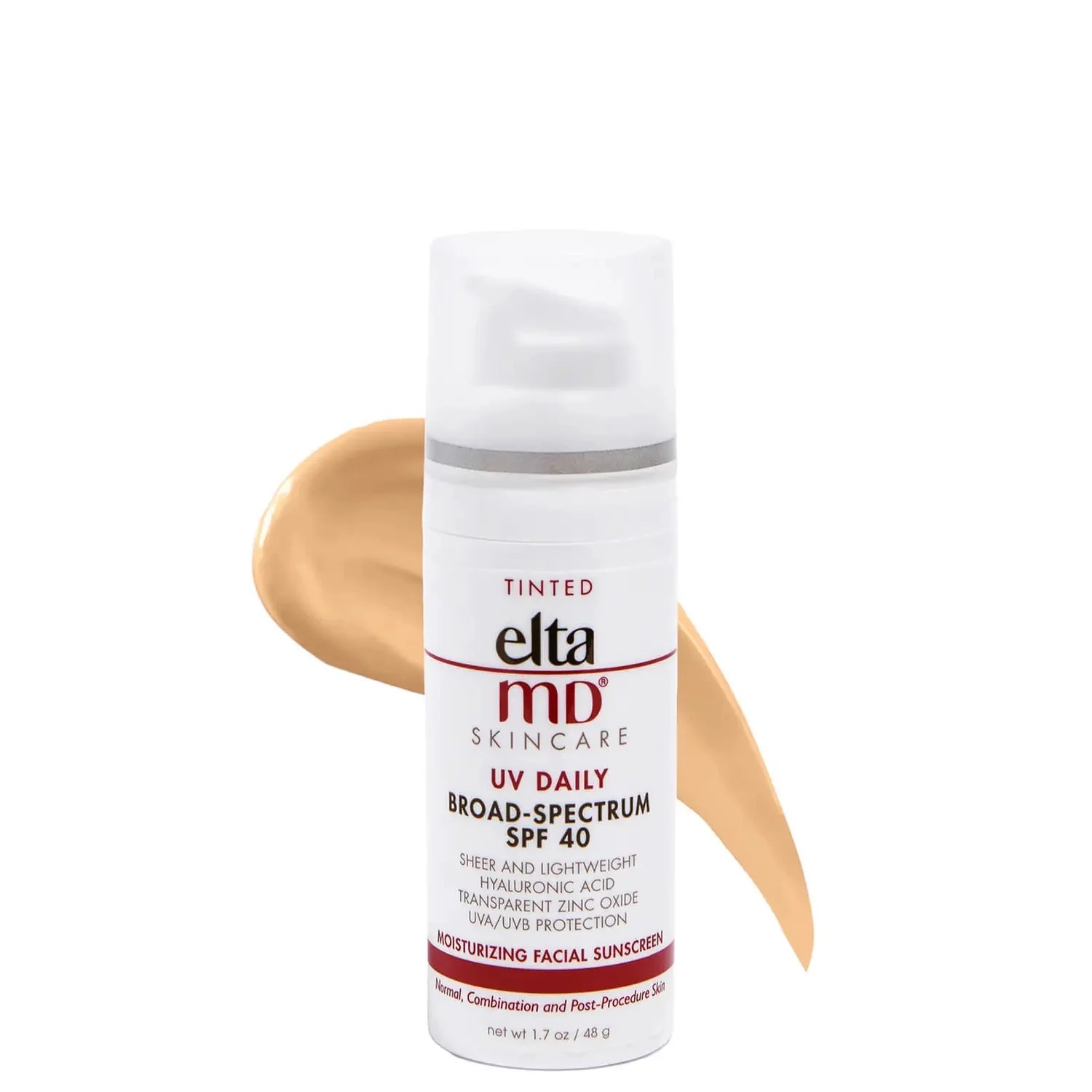 EltaMD uv daily broad spectrum tinted moisturizer, one of the best water-based primers