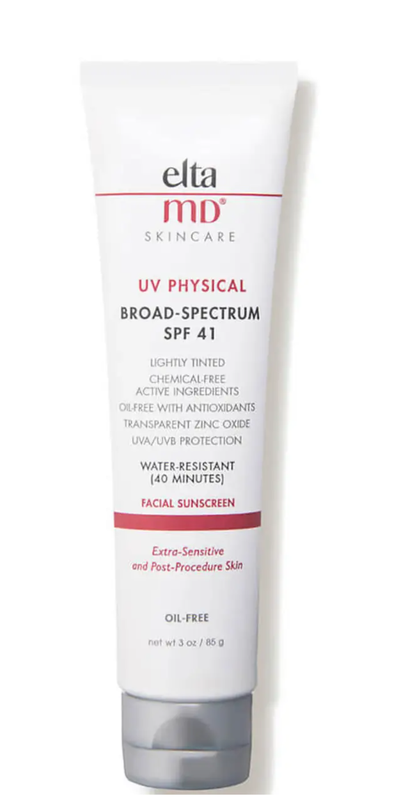 EltaMD UV Physical Broad-Spectrum SPF 41 Zonnebrandcrème, hoe een doffe huid op te fleuren