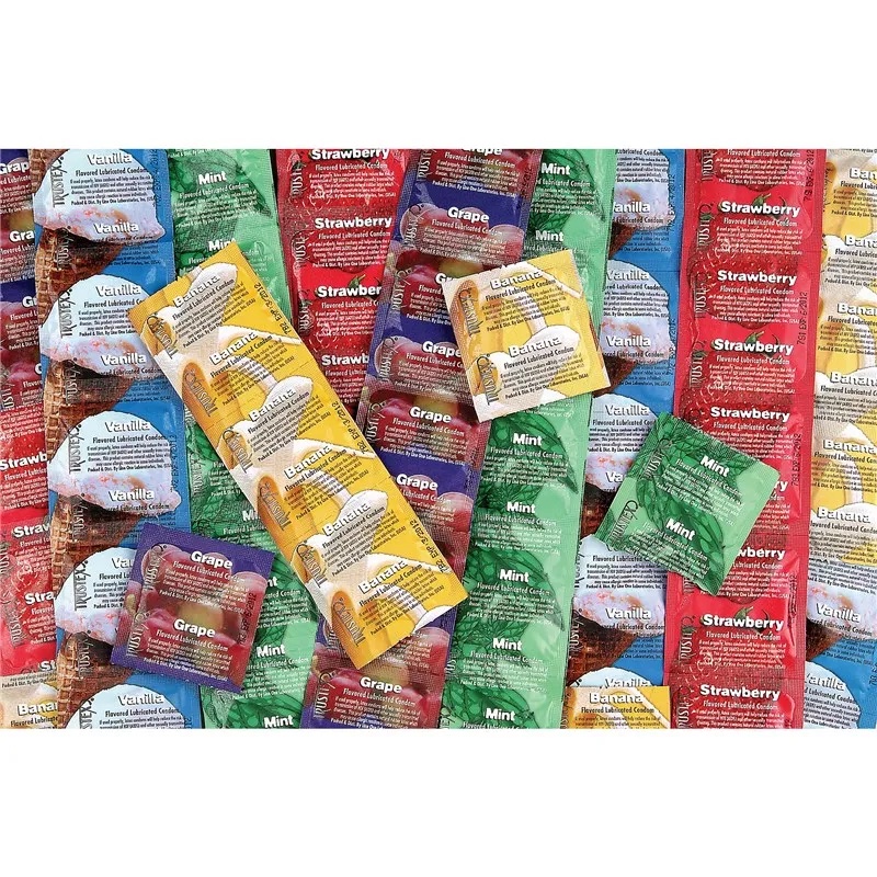 Flavored Condom Sampler 50-pack