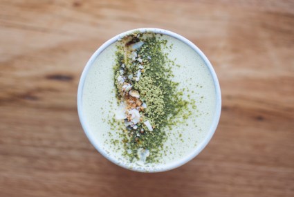 This Velvety, Cloud-Like Matcha Latte Is Scientifically Linked to Feelings of Happiness and Tranquility