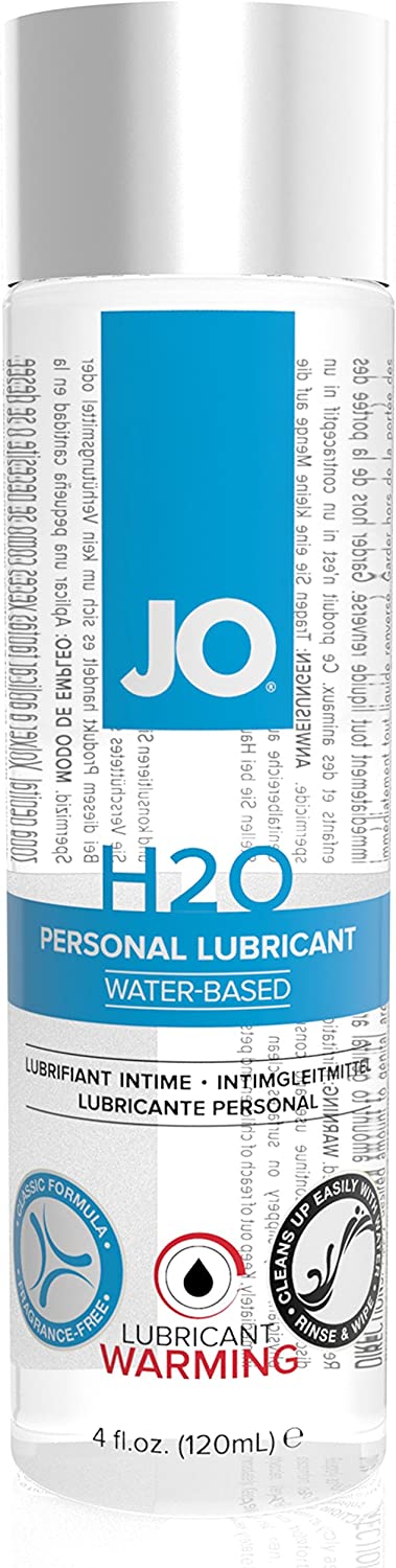 JO H2O Water Based Warming Personal Lubricant