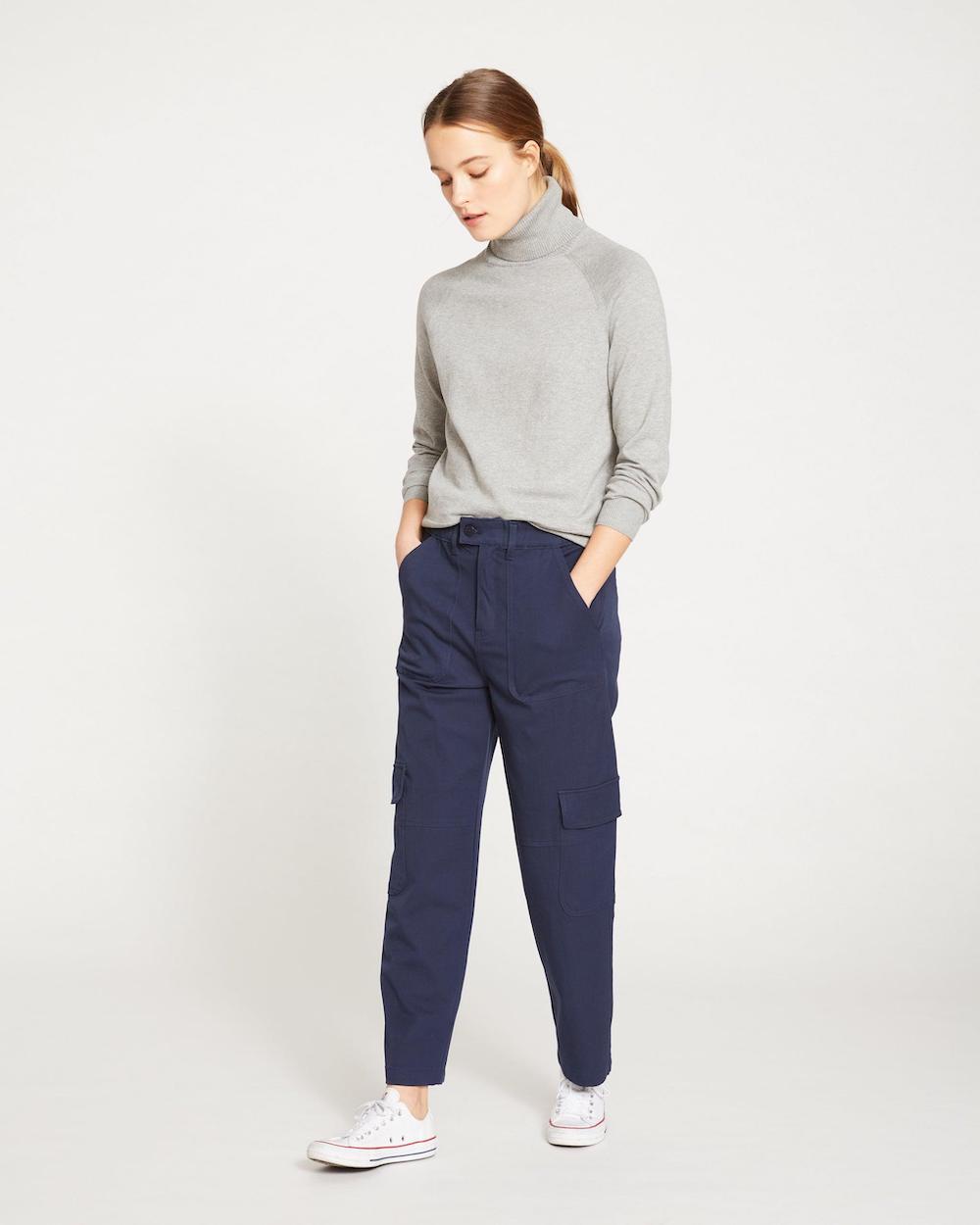 These Soft, Stretchy Pants From Universal Standard Are My New Spring Staple and Have Made Me Rethink Cargo Pants for Good