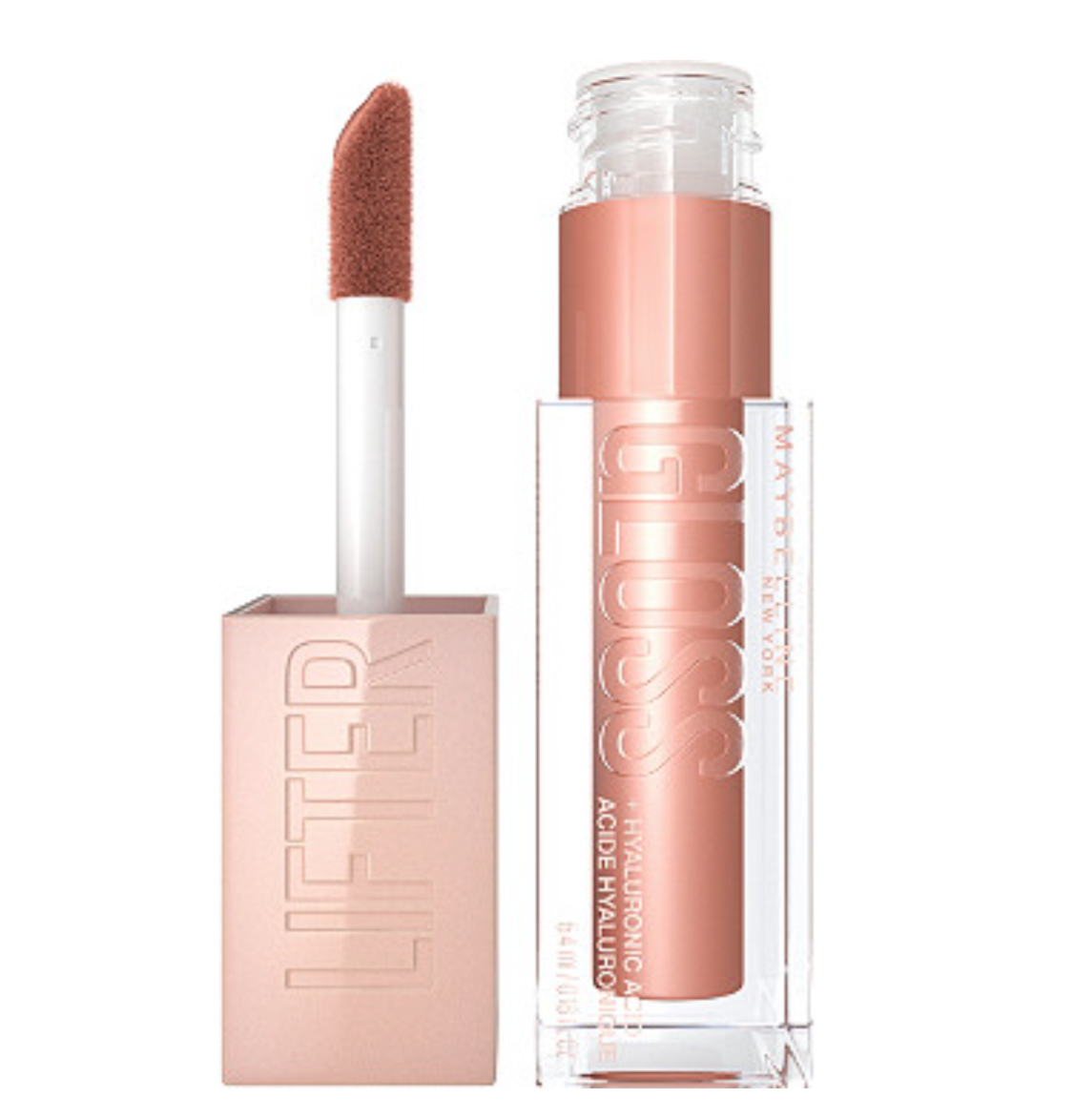 Maybelline Lifter Gloss with Hyaluronic Acid, best nude lipsticks for brown skin