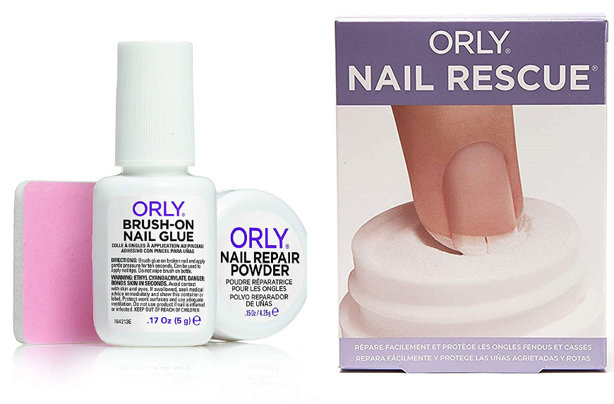Orly Nail Rescue Kit, how to fix a broken nail