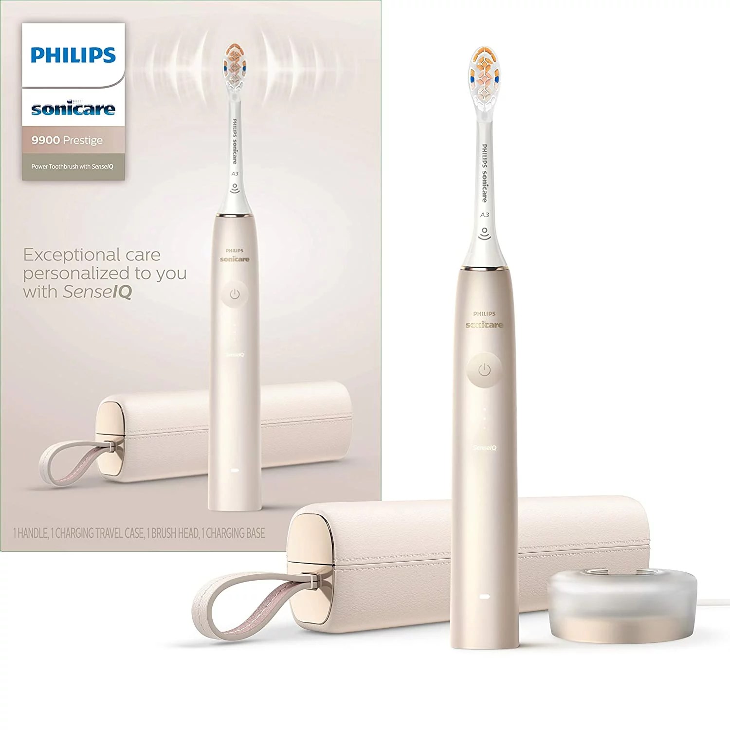 Philips Sonicare 9900 Prestige soft toothbrush