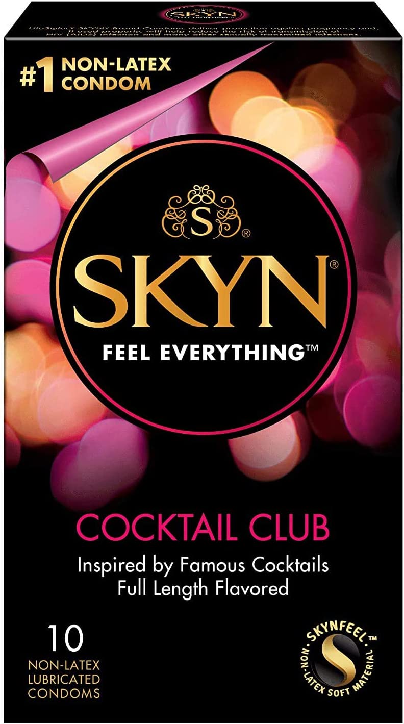 SKYN Cocktail Club Premium Flavored Condoms