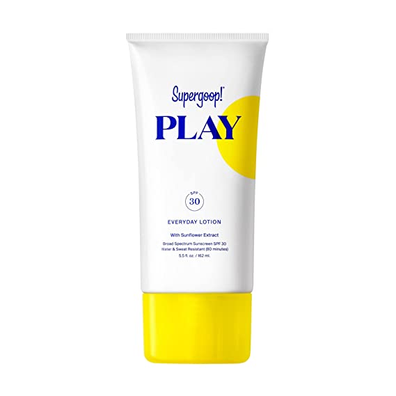 Supergoop! PLAY Everyday SPF 30 Lotion, best sunscreens for sensitive skin