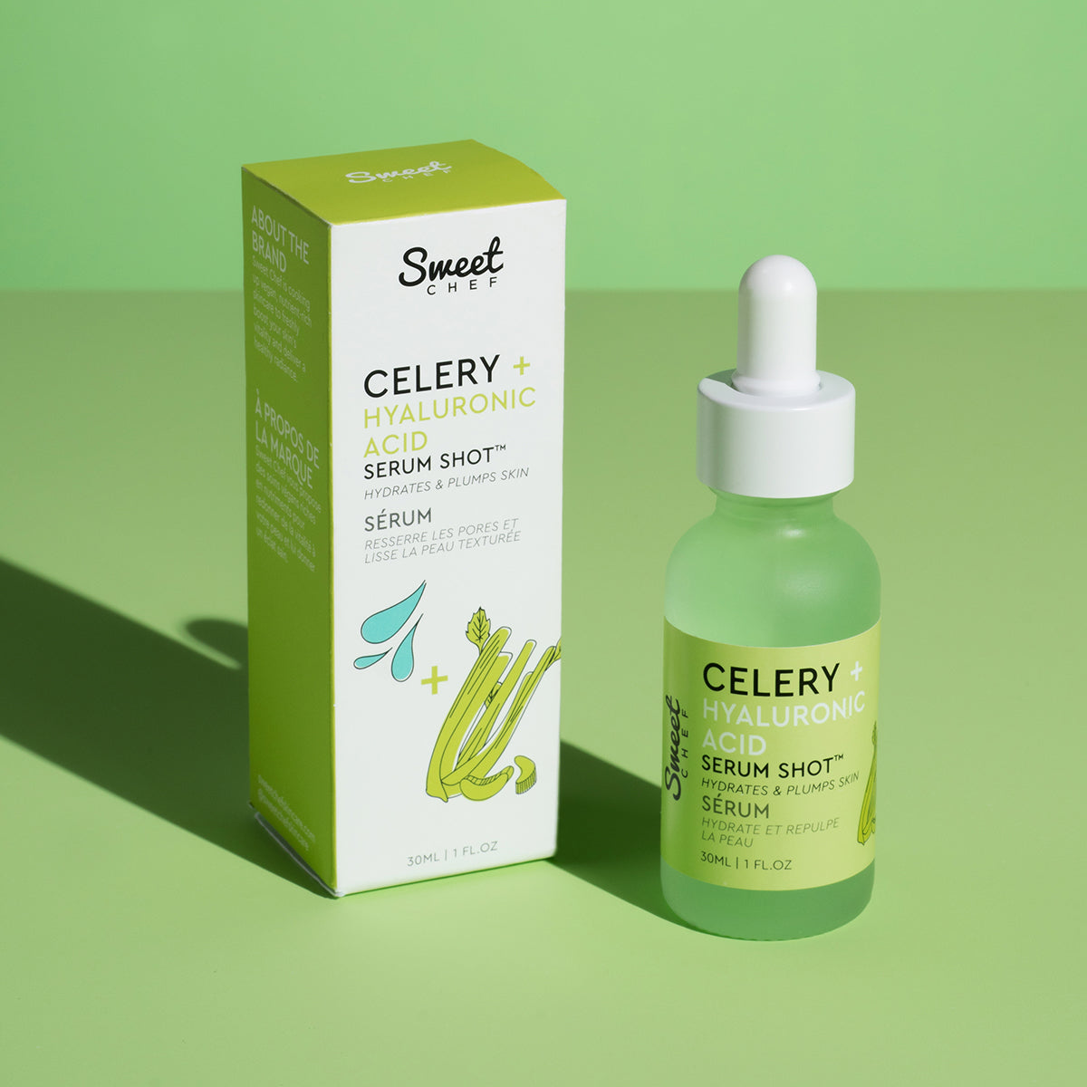 Sweet Chef Celery + Hyaluronic Acid Shot Serum