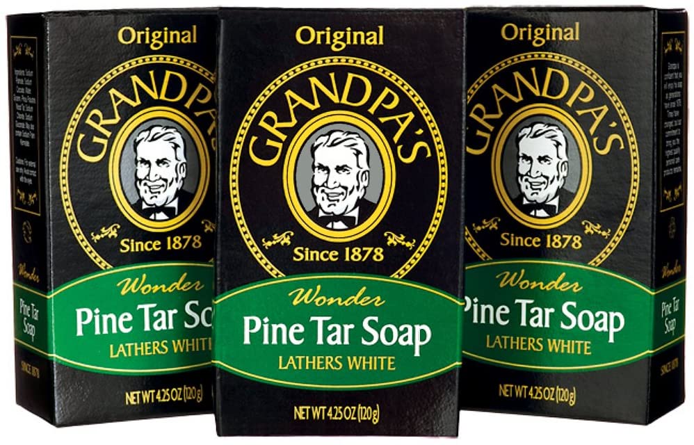 The Grandpa Soap Company Pine Tar Bar Soap