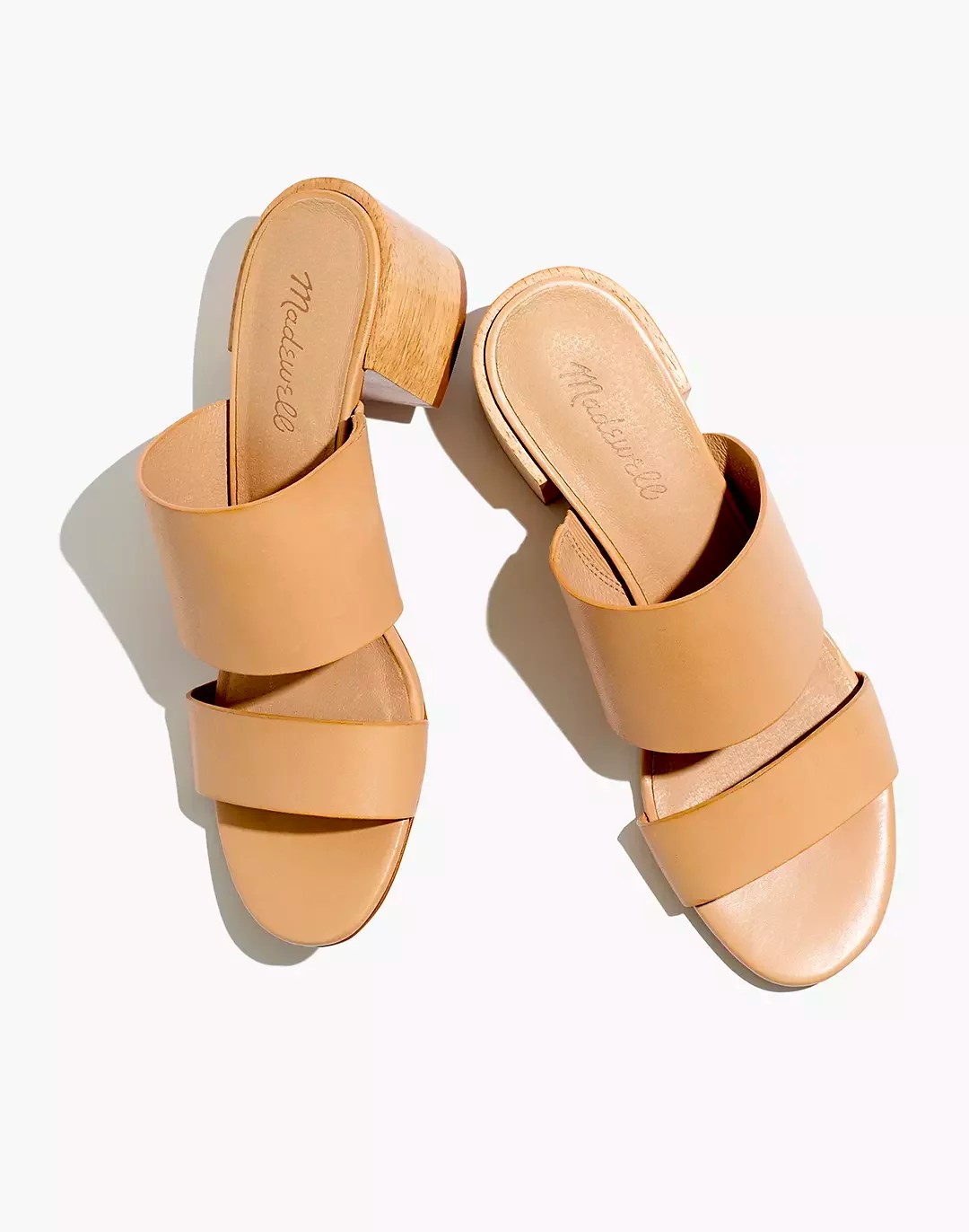 Madewell The Kiera Mule Sandal, heels with arch support