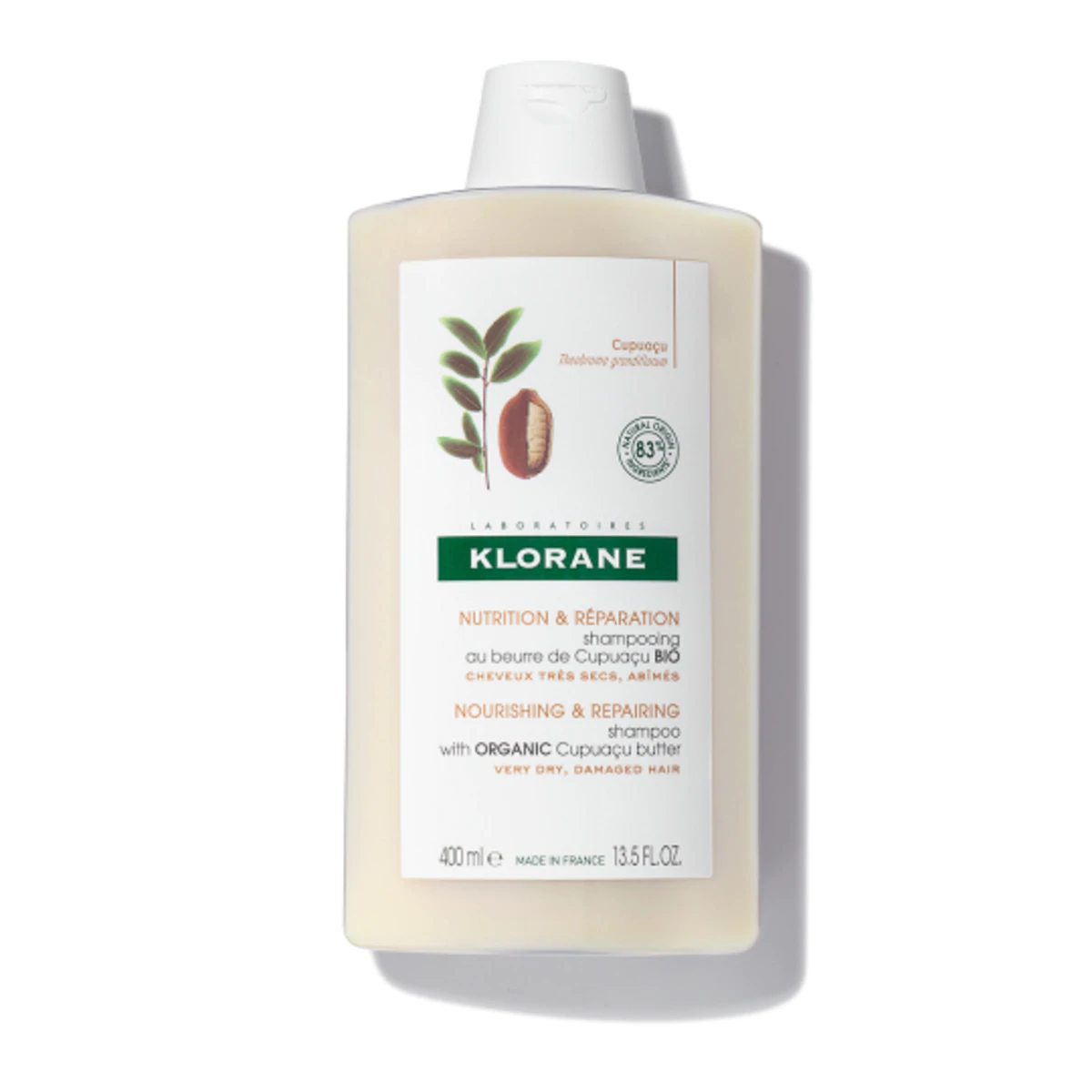 Klorane Shampoo with Organic Cupuacu Butter