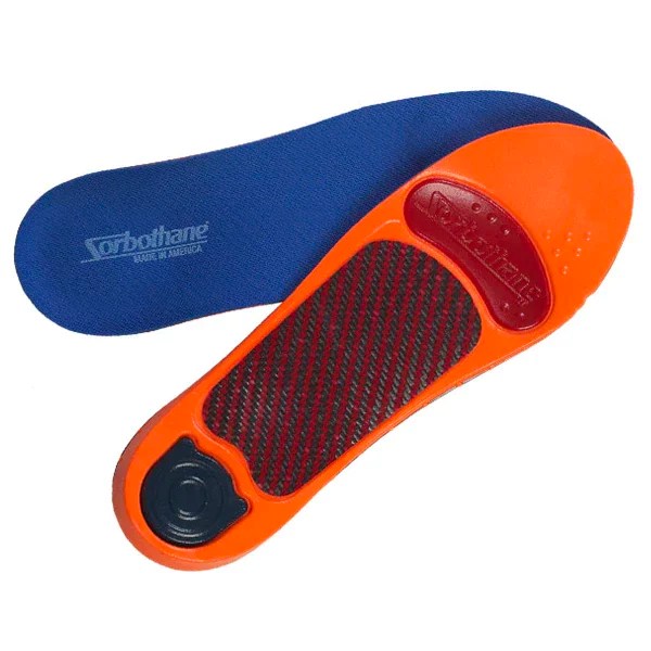 Sorbothane Medium Arch Support Insoles