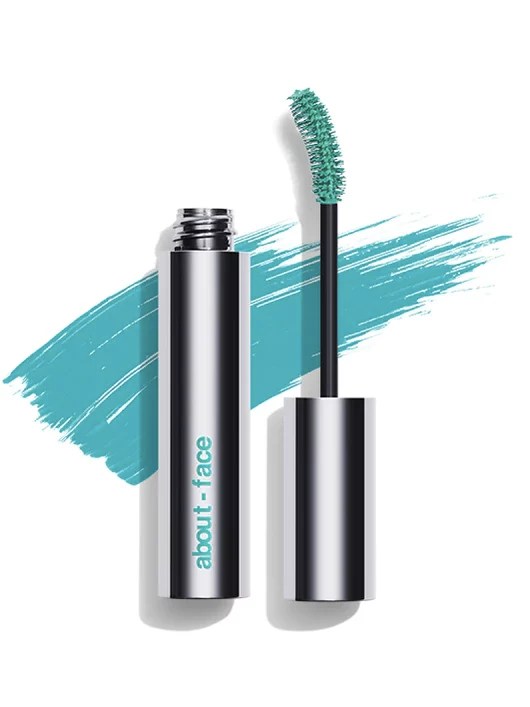 About-Face Teal Mascara, 12 Mascaras for Thin Lashes