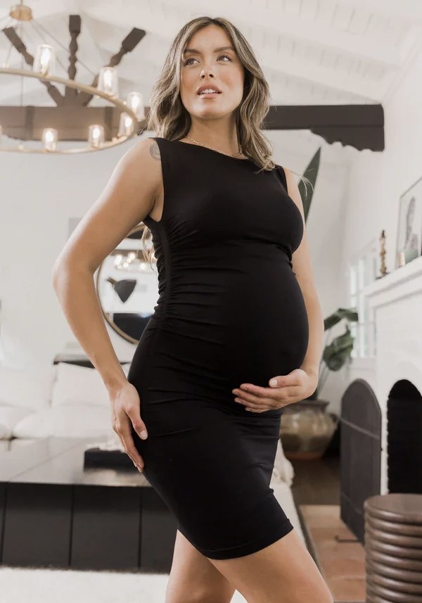 Blanqi Everyday Maternity Sleeveless Tank Dress, best maternity photoshoot dresses