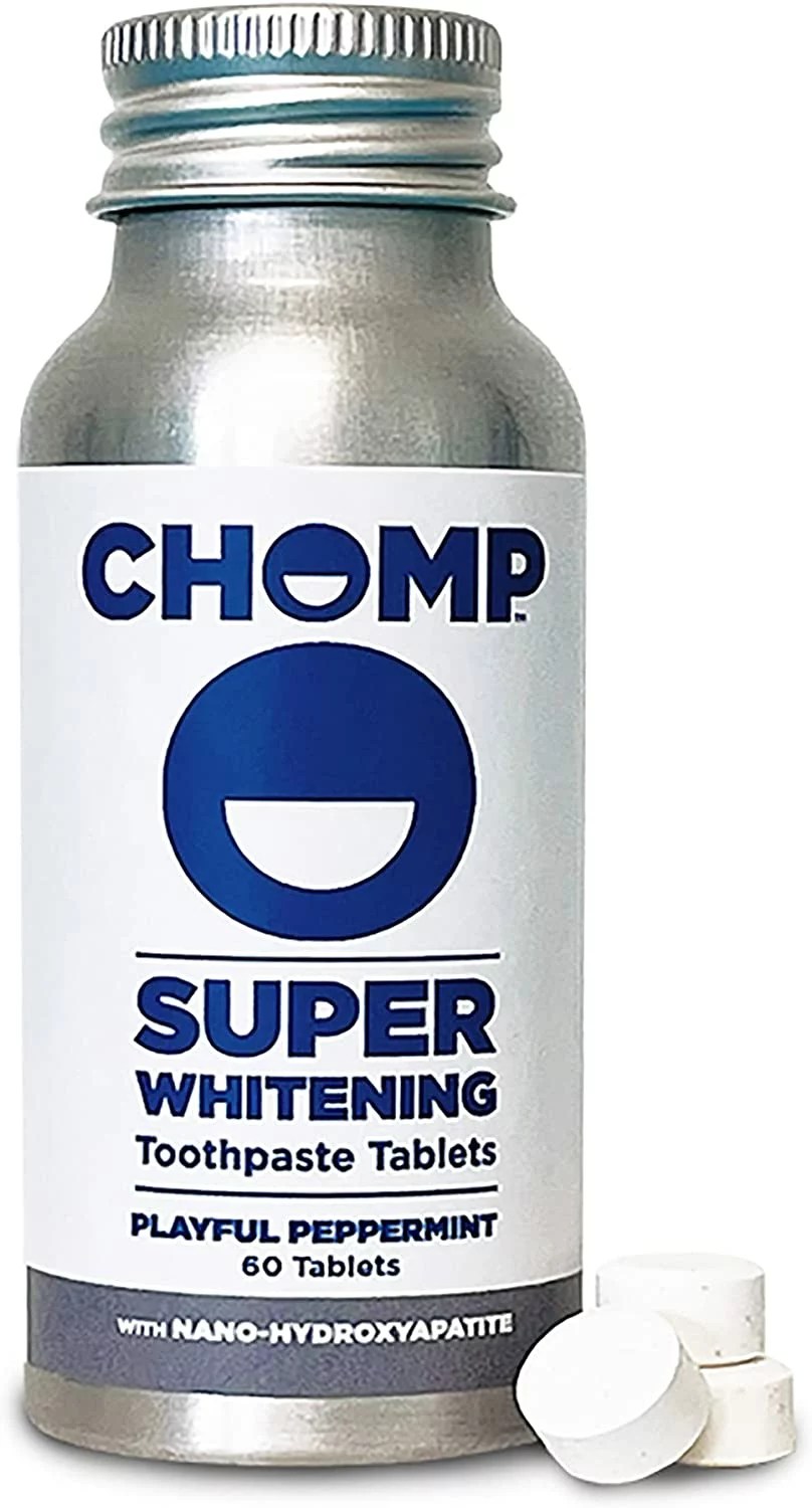 Chomp Super Whitening Toothpaste Tablets