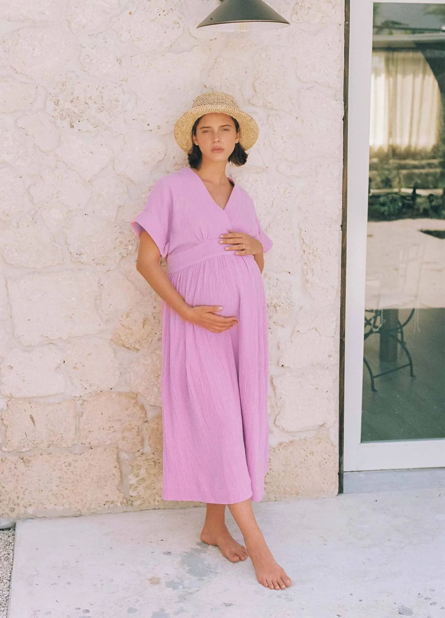 HATCH The Carolina Dress, best maternity photoshoot dresses