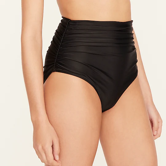 J.Crew Ruched High-Rise, Best Swimsuits 2022