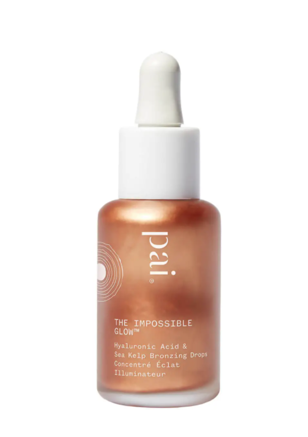 Pai Skincare The Impossible Glow Bronzing Drops, shimmery skin care