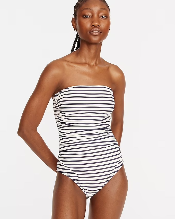 Ruched Bandeau One-Piece, Best Swimsuits 2023