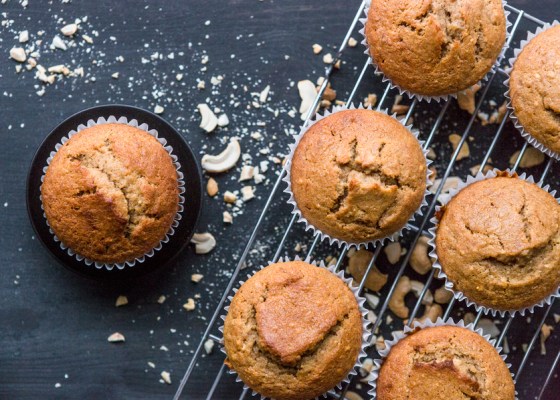 These Gooey Gluten-Free Banana Walnut Muffins Are Loaded With Longevity-Boosting Benefits