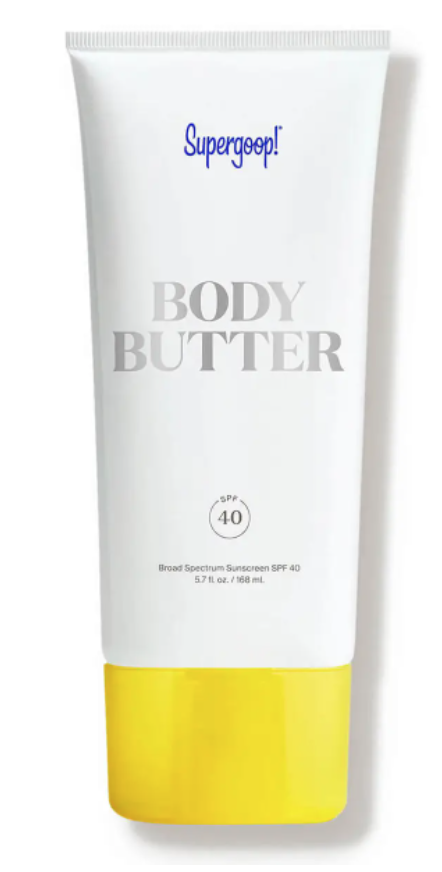 Supergoop! Body Butter SPF 40, spring skin-care products