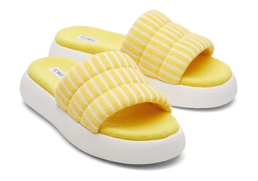 TOMS Mallow Slide Terry, summer slippers