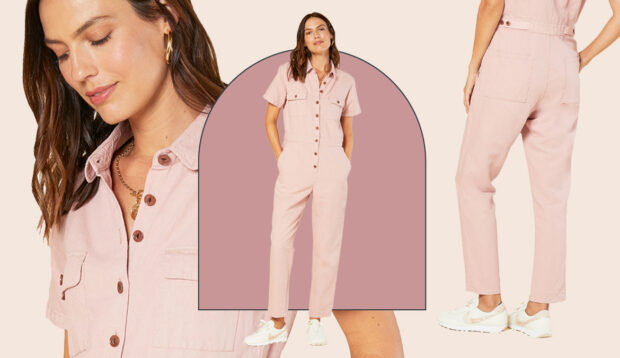 My Go-To Spring Outfit Is This Sustainable Jumpsuit That Makes Dressing for the Season's Random...