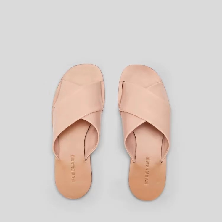 Everlane, The Day Crossover Sandal, sandals for wide feet