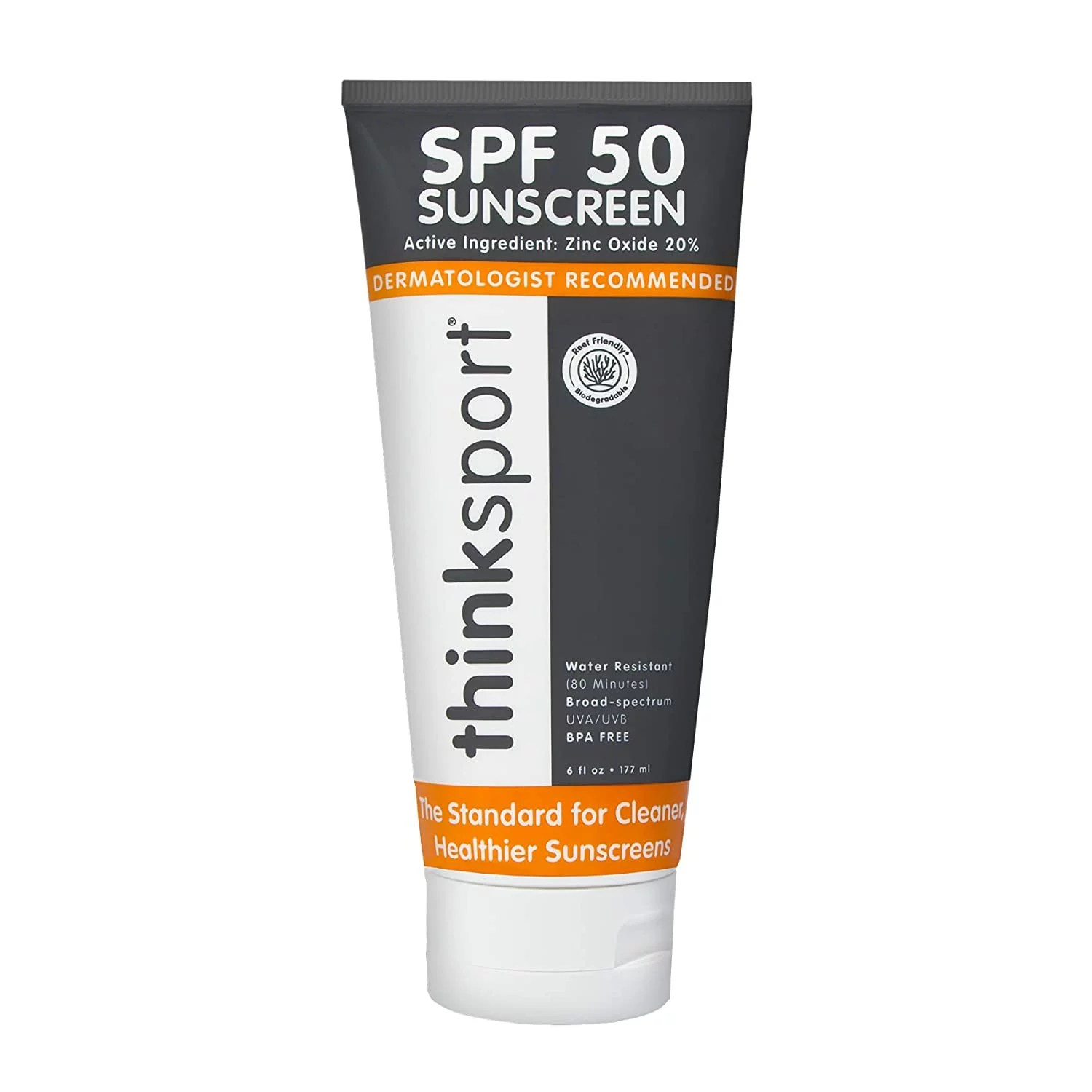 Thinksport SPF 50+ Mineral Sunscreen, pregnancy-safe sunscreens