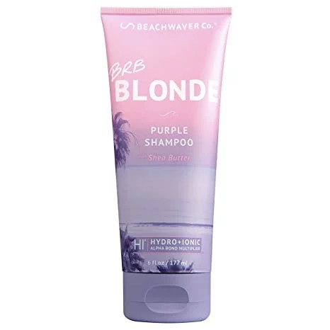 beachwaver co. brb blonde, best purple shampoo