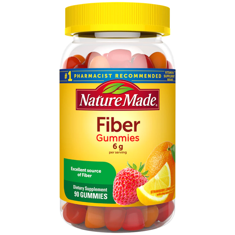naturemade fiber 6g gummies, best fiber supplements