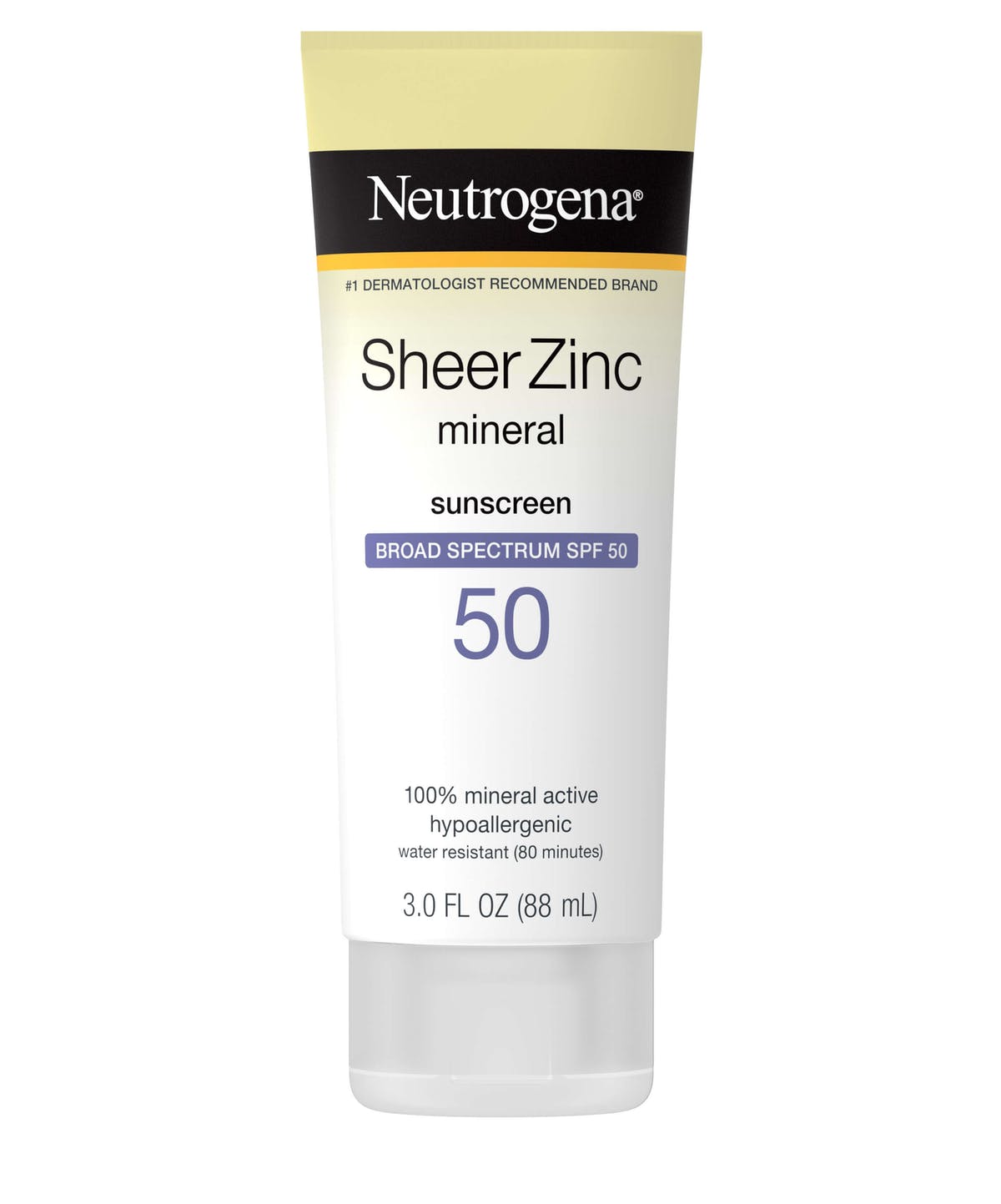Neutrogena Sheer Zink Dry Tough, beste schwangerschaftssichere Sonnencreme
