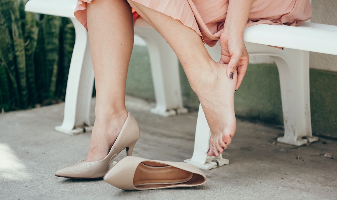 Women's Stiletto - Low Profile Sides / Pointed Toe and Heel / Buckled  Stones-Stilettos-nimoil.com Size 4 - Color Black / Green_2224 | Heels,  Women shoes, High heels stilettos