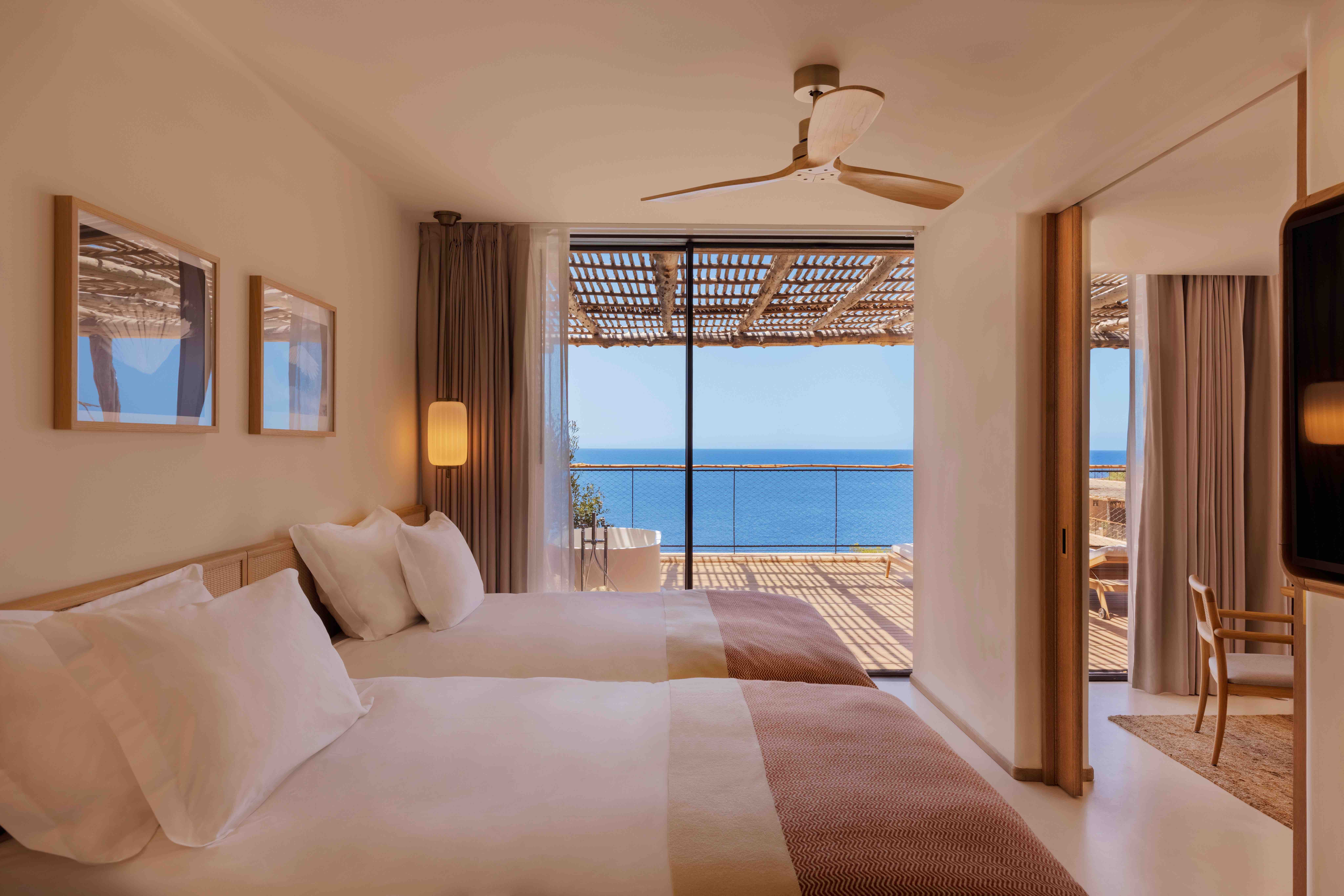 six senses ibiza, the best hotels given priority sleeping