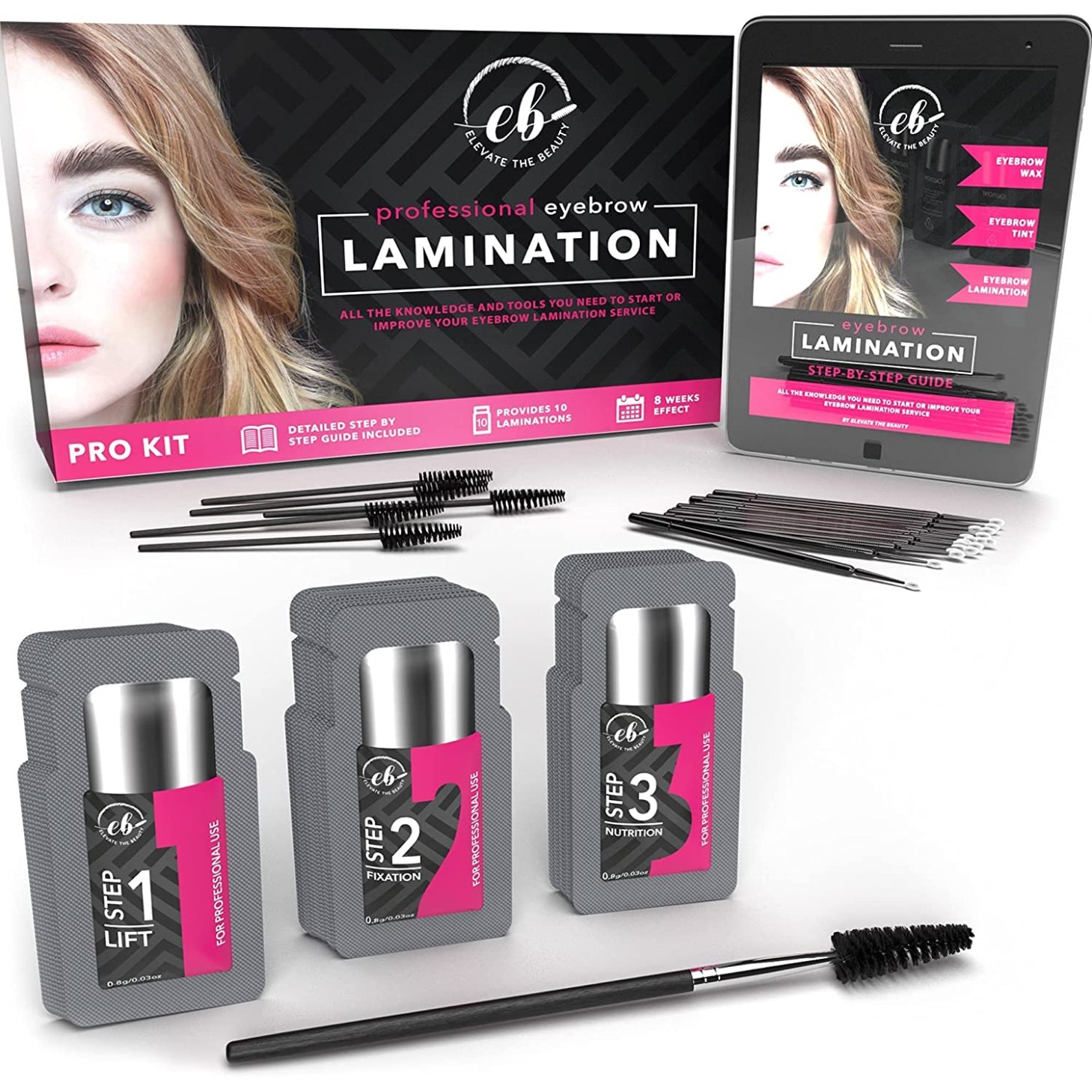 Elevate the Beauty Professional Eyebrow Lamination Kit